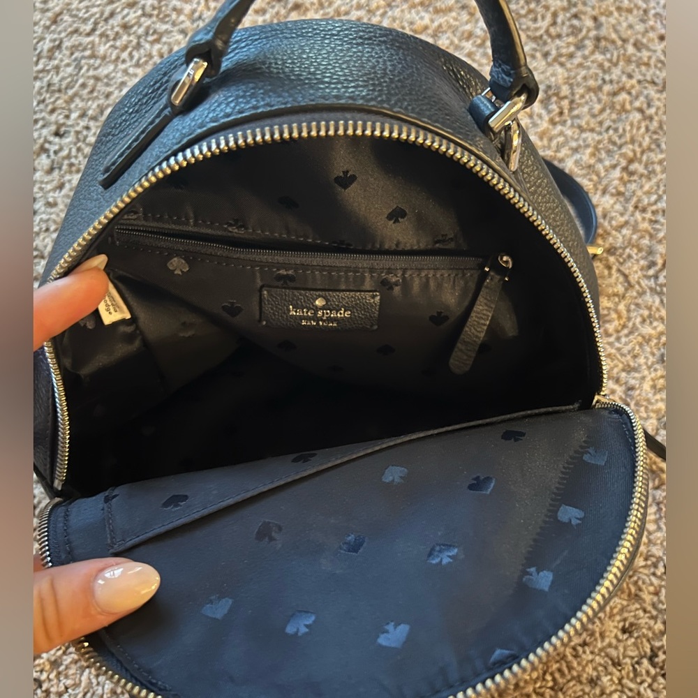 Dark blue Kate Spade Backpack